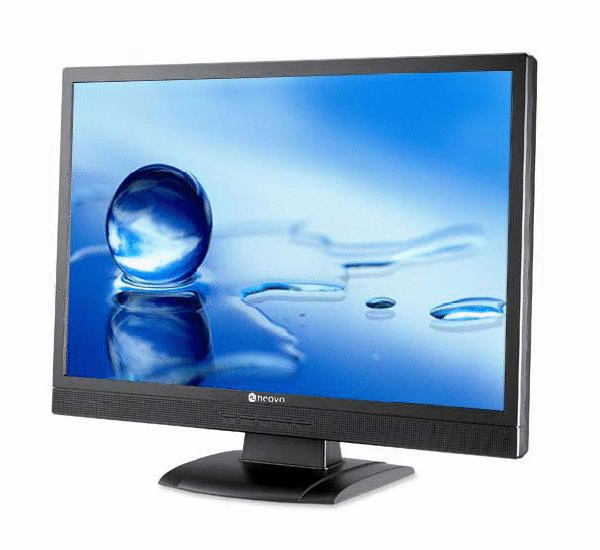 AG Neovo H-W22 22 inch WideScreen 1000:1 3ms DVI LCD Monitor (Black) w/ Speaker