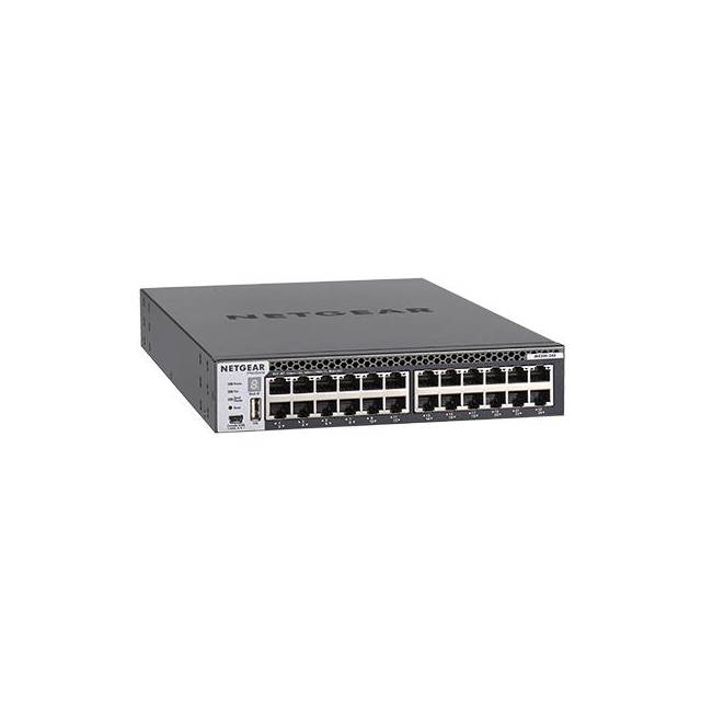 Netgear XSM4324CS-100NES Prosafe 24-Port Gigabit Stackable Smart Switch w/ 4x SFP+ Ports