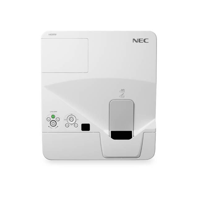 NEC NP-UM330WI-WK 3300 Lumens Widescreen Ultra Short Throw LCD WXGA Projector w/ Wall Mount