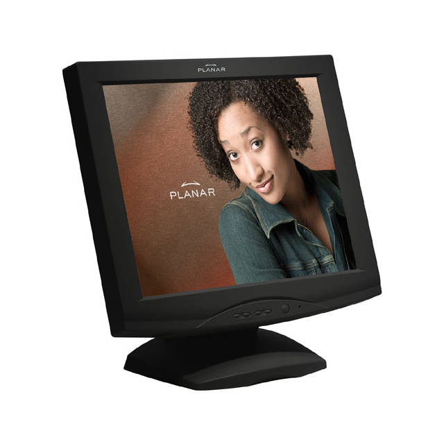 Planar PT191MU 19 inch 800:1 5ms DVI/USB Touchscreen LCD Monitor (Black), w/ Speakers
