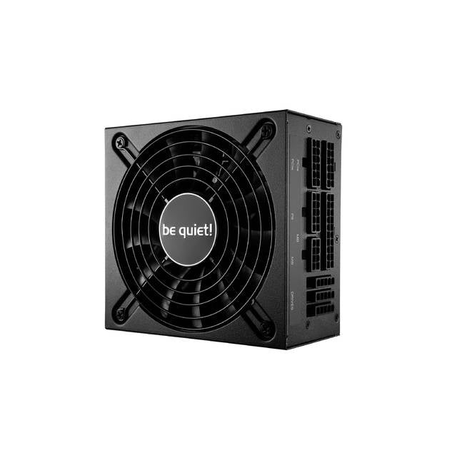 be quiet! BN638 SFX L Power 500W, 80 PLUS Gold efficiency, power supply, full cable management, quiet operation thanks to 120mm high-quality fan.