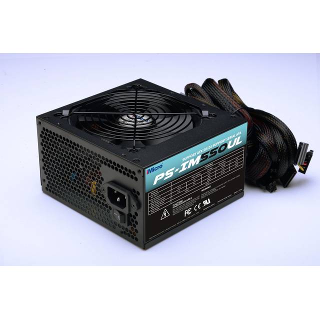 iMicro PS-IM550UL 550W Power Supply w/ UL Certification