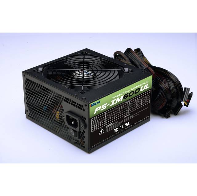 iMicro PS-IM600UL 600W Power Supply w/ UL Certification