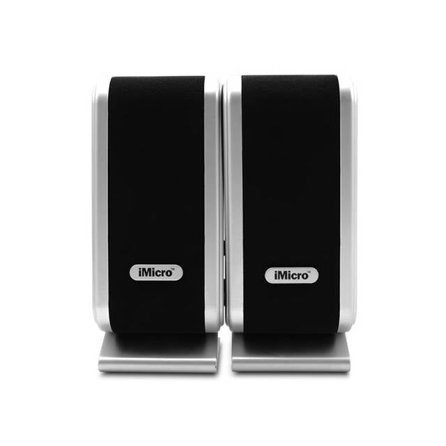 iMicro IMD168B Wired USB/2.0 Channel Multimedia Speaker System (Black)