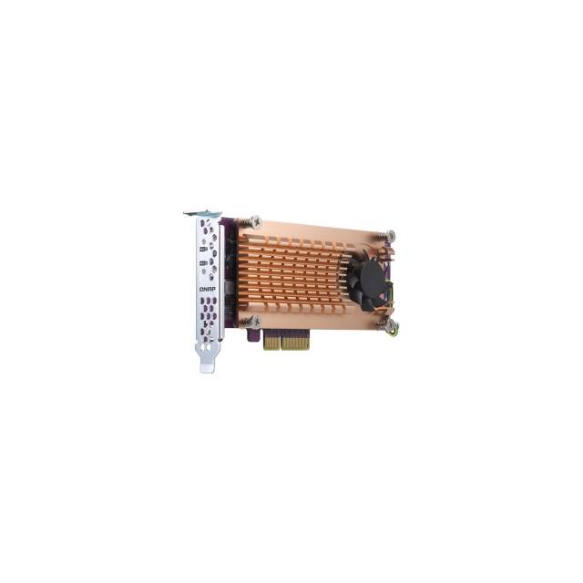 QNAP QM2-2P-344 Dual M.2 PCIE SSD Expansion Card