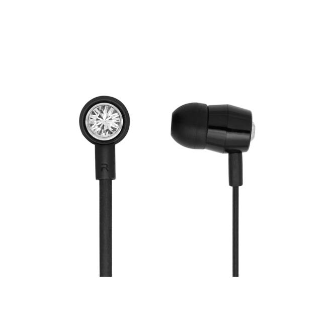 Bornd T620 Wired 3.5mm In-ear Stereo Earphone w/ Microphone (Black)