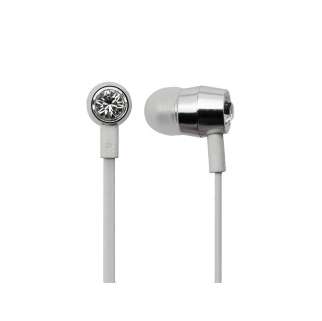 Bornd T620 Wired 3.5mm In-ear Stereo Earphone w/ Microphone (White)