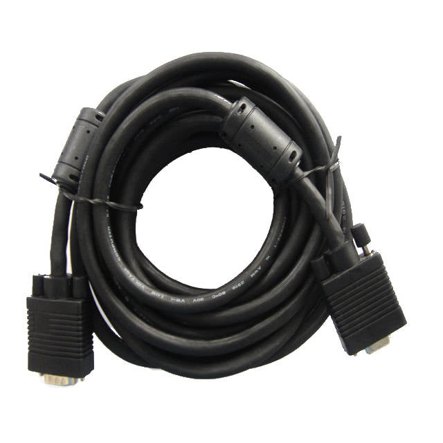 iMicro M8544-1515MF 15ft HD15 Male to HD15 Female SVGA Extension Cable (Black)