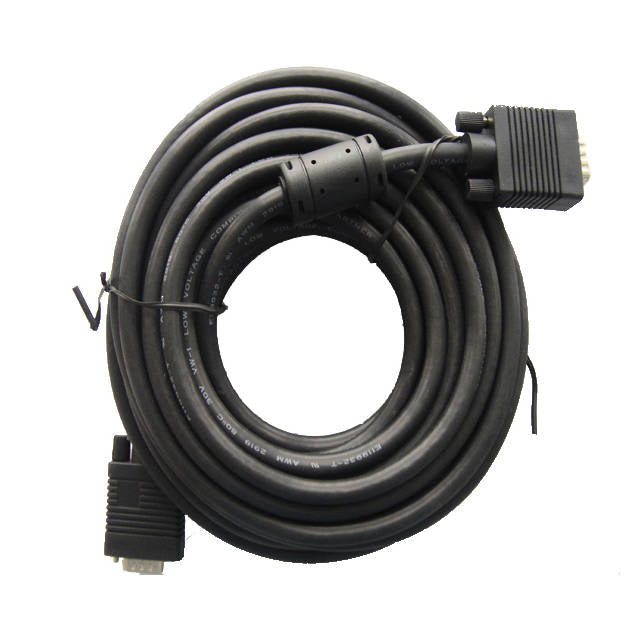 iMicro M8544-2515MM 25ft HD15 Male to HD15 Male SVGA Cable (Black)