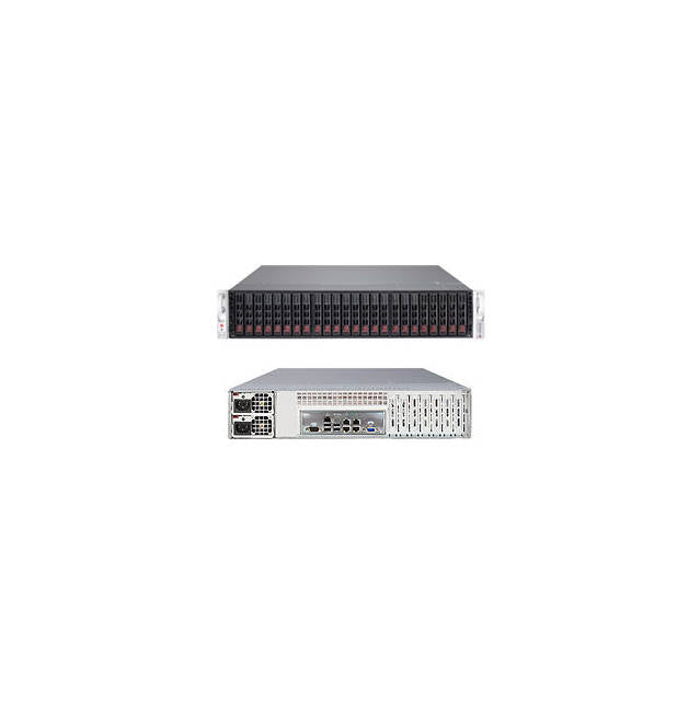 Supermicro SuperStorage Server SSG-2027R-E1R24L Dual LGA2011 920W 2U Rackmount Server Barebone System (Black, OPEN BOX)