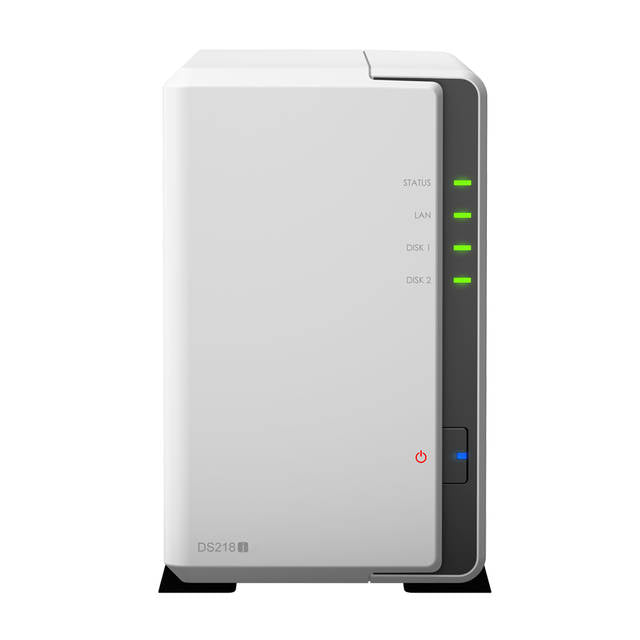 Synology DiskStation DS218J 2-Bay Desktop NAS for Home & SOHO