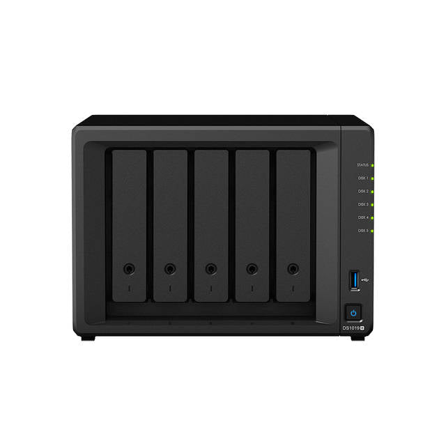 Synology DiskStation DS1019+ 5-Bay Desktop NAS for SMB