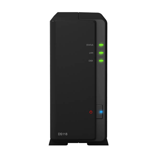 Synology DiskStation DS118 1-Bay Desktop NAS for Home & SOHO