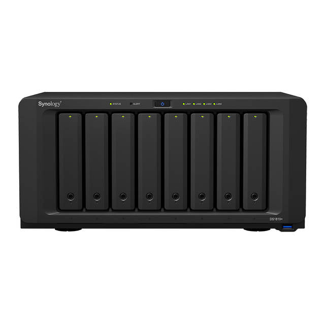 Synology DiskStation DS1819+ 8-Bay Desktop NAS for SMB