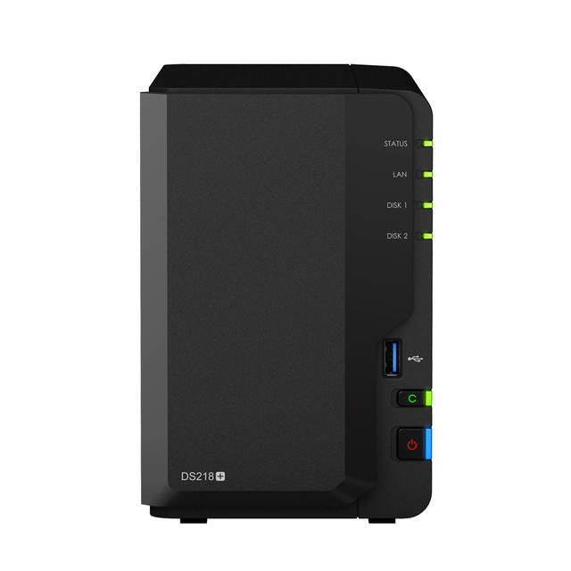 Synology DiskStation DS218+ 2-Bay Desktop NAS for SMB