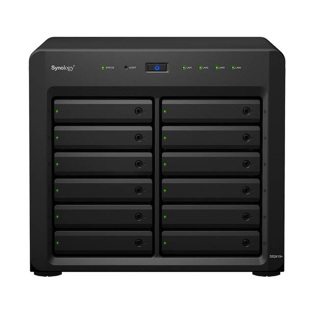 Synology DiskStation DS2419+ 12-Bay Desktop NAS for SMB