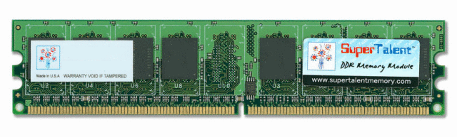 Super Talent DDR2-533 512MB/64x8 CL4 Hynix Chip Memory