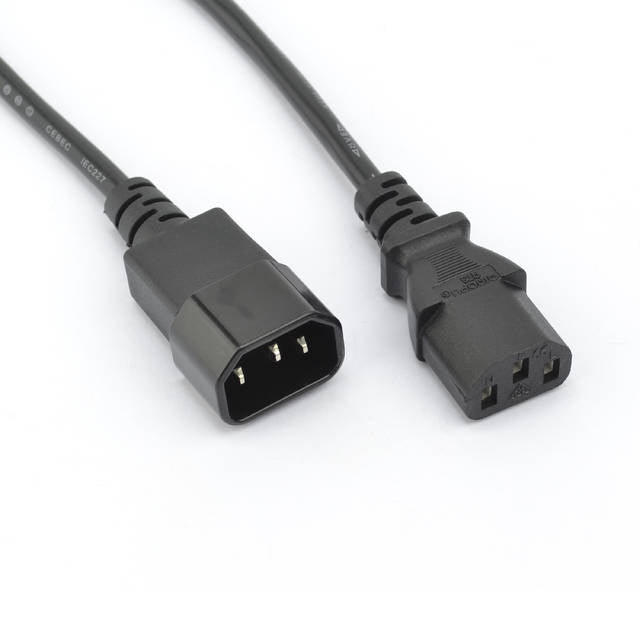 VCOM CE001-6FEET 6ft AC Extension Power Cord