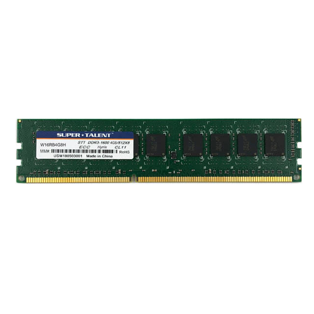 Super Talent DDR3-1600 4GB/256Mx8 ECC/REG CL11 Hynix Chip Server Memory