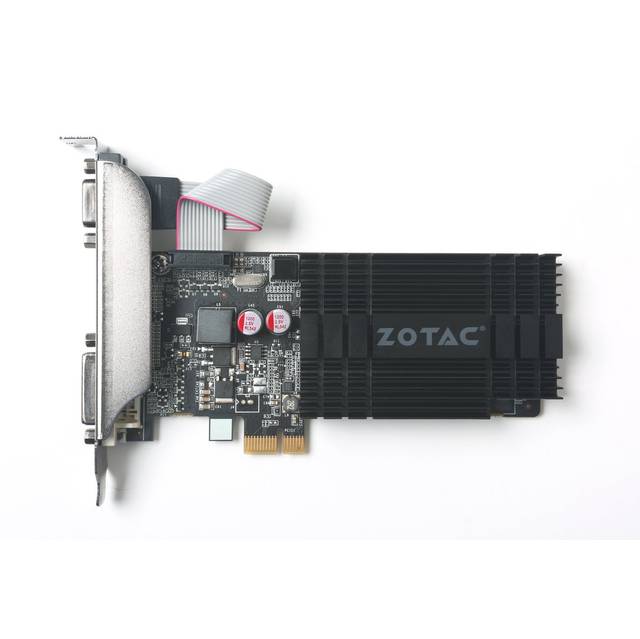 ZOTAC NVIDIA GeForce GT 710 1GB DDR3 VGA/DVI/HDMI Low Profile PCI-Express Video Card