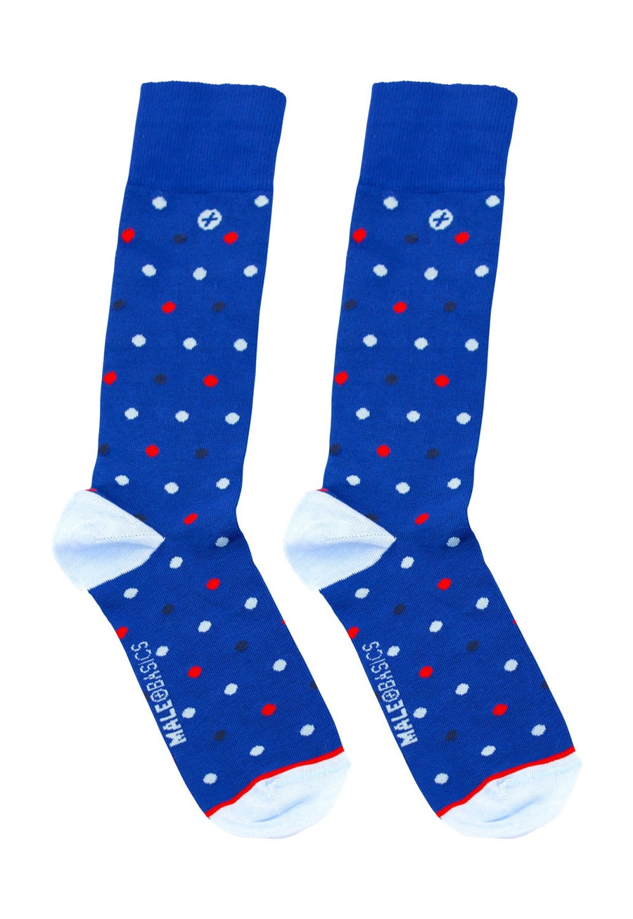 Malebasics Fun Socks-Polka-