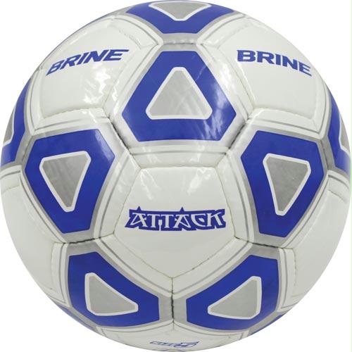 Brine Attack Soccer Ball (Blue/White) - Size 5