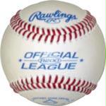 Rawlings R100H3 Leather Baseball (NFHS) - Dozen