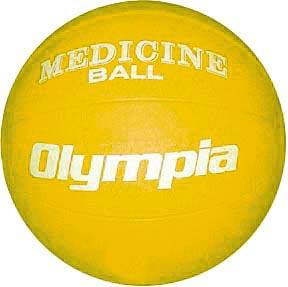 Rubber Medicine Ball - 3K (6-7 lbs.) (yellow)