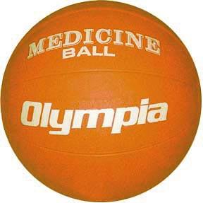 Rubber Medicine Ball - 5K (11-12 lbs.) (orange)