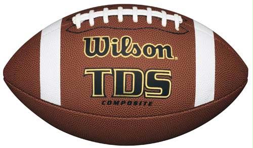 Wilson TDS Composite Football - Size 9 (Official)