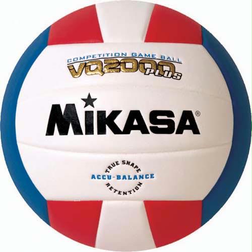 Mikasa VQ2000 Micro Cell Composite Volleyball - Red/White/Blue