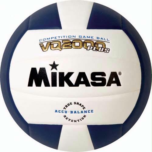 Mikasa VQ2000 Micro Cell Composite Volleyball - Navy/White