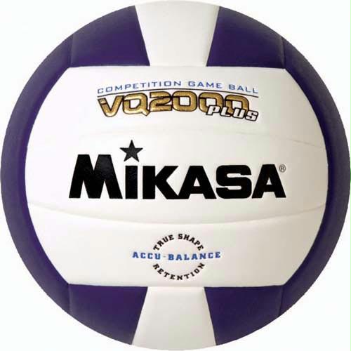 Mikasa VQ2000 Micro Cell Composite Volleyball - Purple/White