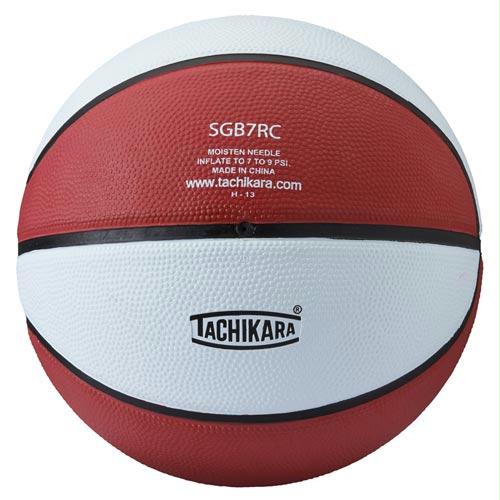 Tachikara Rubber Basketball - Official (Red/White)