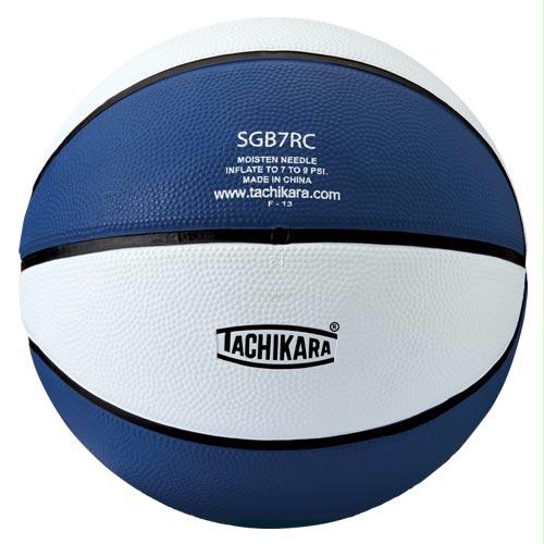 Tachikara Rubber Basketball - Official (Blue/White)