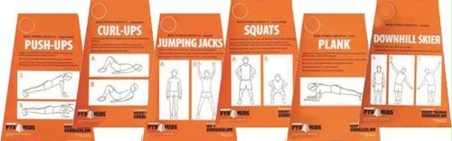 Circuit Training Cards - Basic Fitness #1