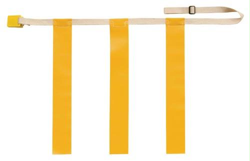 Triple Threat Flag Football Belt - X-Large - Yellow