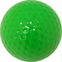 Colored Golf Balls - Green (Dozen)