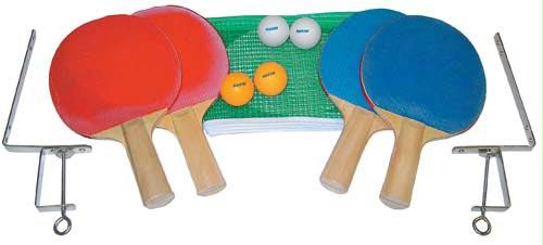 4-Player Table Tennis Set