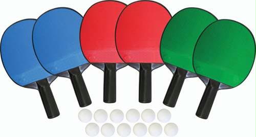 6-Player Table Tennis Set