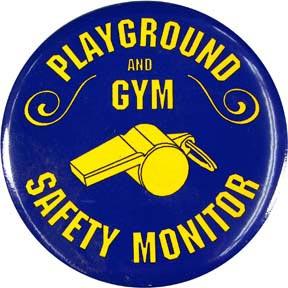 Playground/Gym Safety Monitor Buttons