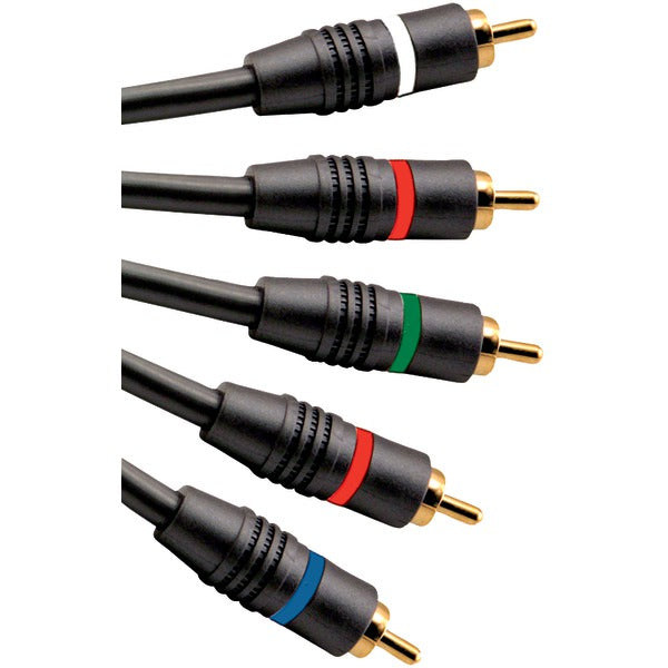 Component Video/Stereo Audio Cables (6ft)