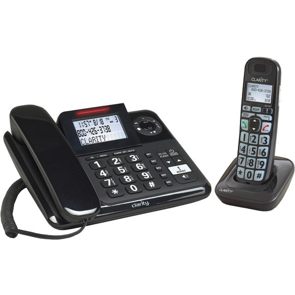 Amplified Corded/Cordless Phone System with Digital Answering System