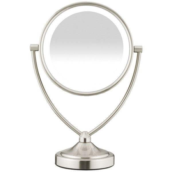 Natural Daytime Lighted Round Mirror