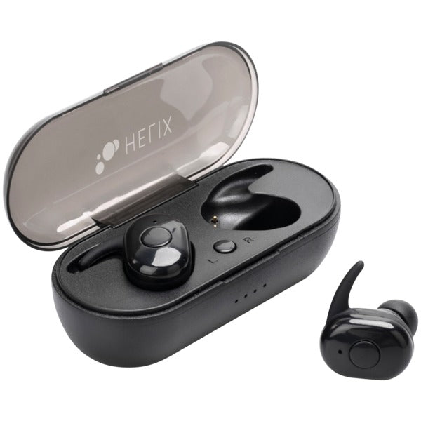 Low-Profile True Wireless High-Fidelity Earbuds with Portable Charging Case