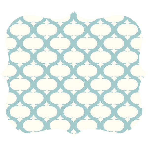 Designer Mouse Pad (Teal Lattice)