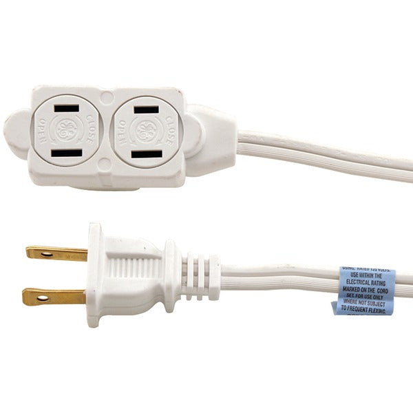 3-Outlet Polarized Indoor Extension Cord (6ft)