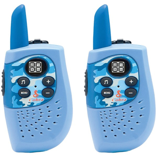 HE130B 16-Mile 2-Way Radios/Walkie Talkies (Blue/Camo)