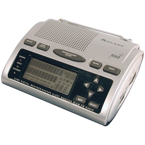 Deluxe SAME Weather Alert/All-Hazard Radio with AM/FM Radio