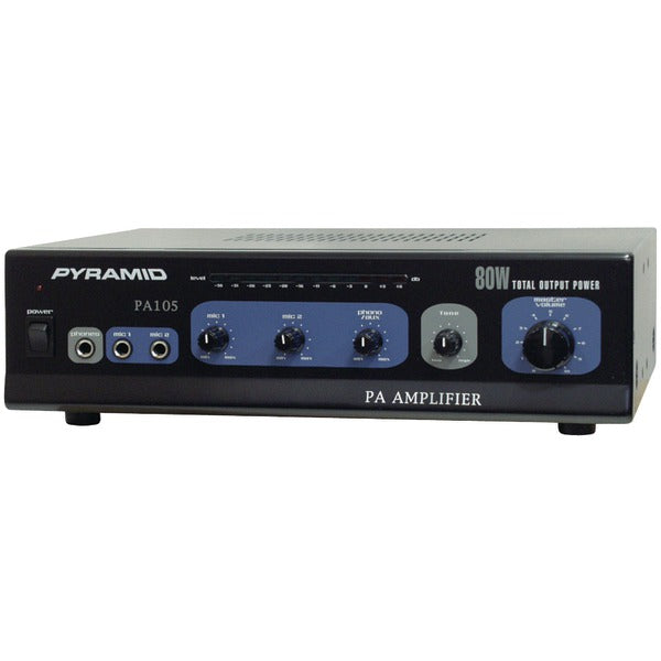 Amp with Microphone Input (80 Watt)